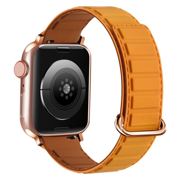 Reverse Buckle Magnetic Silicone Watch Band, For Apple Watch Series 5 44mm, For Apple Watch Series 5 40mm, For Apple Watch Series 4 44mm