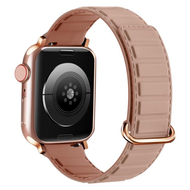 Reverse Buckle Magnetic Silicone Watch Band, For Apple Watch Series 5 44mm, For Apple Watch Series 5 40mm, For Apple Watch Series 4 44mm