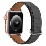 Reverse Buckle Magnetic Silicone Watch Band, For Apple Watch Series 4 40mm, For Apple Watch Series 3 38mm, For Apple Watch Series 3 42mm