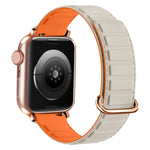 Reverse Buckle Magnetic Silicone Watch Band, For Apple Watch Series 4 40mm, For Apple Watch Series 3 38mm, For Apple Watch Series 3 42mm