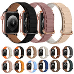 Reverse Buckle Magnetic Silicone Watch Band, For Apple Watch SE 2023 40mm, For Apple Watch Ultra 2 49mm, For Apple Watch Series 9 45mm