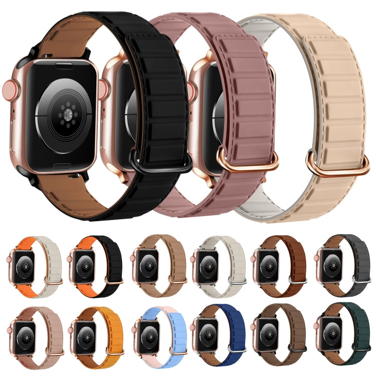 Reverse Buckle Magnetic Silicone Watch Band, For Apple Watch Series 2 42mm, For Apple Watch Series 2 38mm, For Apple Watch 42mm