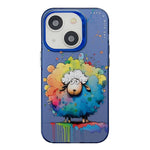 Animal Pattern Oil Painting Series PC + TPU Phone Case, For iPhone 13