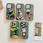 Animal Pattern Oil Painting Series PC + TPU Phone Case, For iPhone 11