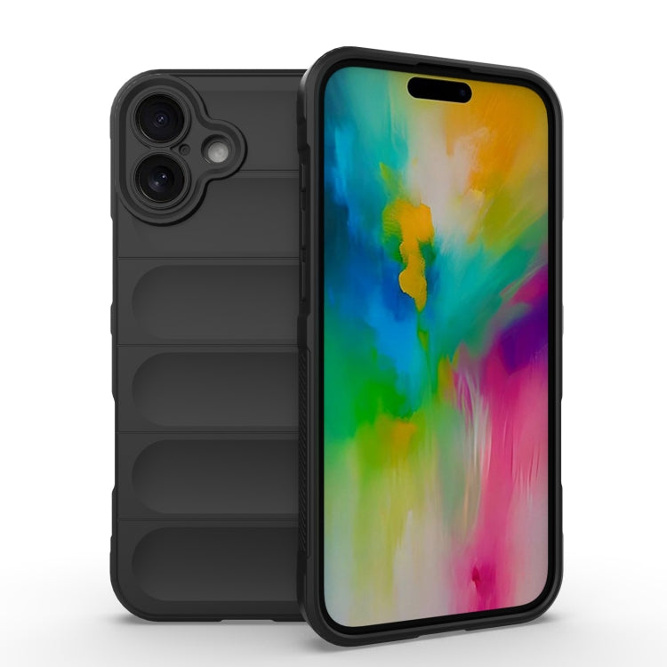 Magic Shield TPU + Flannel Phone Case, For iPhone Air, For iPhone 16 Pro Max, For iPhone 16 Pro, For iPhone 16 Plus