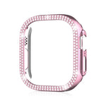 Double Row Diamond Hollow PC Watch Case, For Apple Watch Ultra 2 / Ultra 49mm