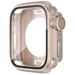 Change to Ultra 49mm Waterproof All-Inclusive Film Hybrid PC Watch Case, For Apple Watch Series 6 / 5 / 4 / SE 44mm, For Apple Watch Series 6 / 5 / 4 / SE 40mm, For Apple Watch Series 9 / 8 / 7 45mm, For Apple Watch Series 9 / 8 / 7 41mm