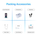 M15 Multi-function Smart Voice Recorder MP3 Hifi Sound Music Player Walkman, 4GB, 8GB, 16GB, 32GB