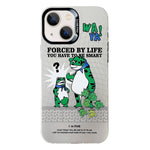 Electroplated Silver Series PC Protective Phone Case, For iPhone 13 Pro, For iPhone 13