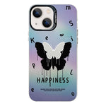 Electroplated Silver Series PC Protective Phone Case, For iPhone 14, For iPhone 14 Pro