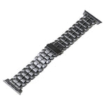 Five Beads Titanium Steel Watch Band, For Apple Watch Series 6 44mm, For Apple Watch Series 5 44mm, For Apple Watch Series 5 40mm, For Apple Watch Series 4 44mm, For Apple Watch 42mm, For Apple Watch Series 3 38mm, For Apple Watch 38mm                 ...
