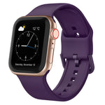 Pin Buckle Silicone Watch Band, For Apple Watch Series 6 40mm