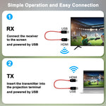THT-020-8 4 in 1 HDMI Transmitter Wireless Screen Sharer Set, THT-020-8