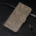 Lace Flower Embossing Flip Leather Phone Case, For iPhone 17e / 16e, For iPhone 17 Pro Max, For iPhone 17 Pro, For iPhone 17, For iPhone Air, For iPhone 16 Pro Max, For iPhone 16 Pro, For iPhone 16 Plus