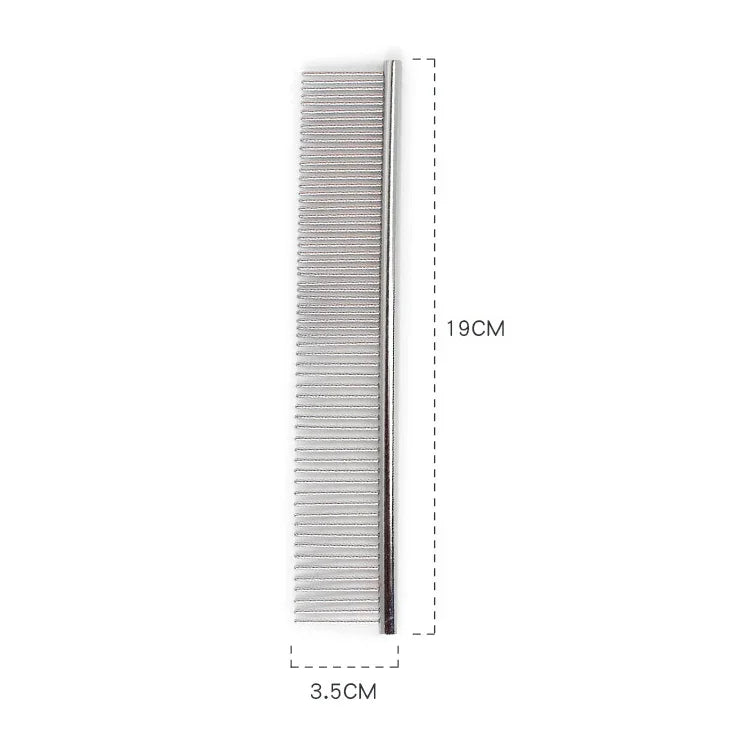 Pet Beauty Comb Double Density Toothed Comb Fluffy Hair, 19cm x 1