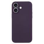 Pure Color Liquid Silicone Fine Pore Phone Case, For iPhone 16 Plus