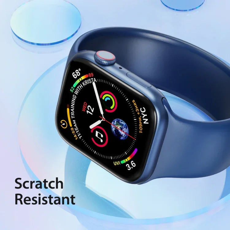 DUX DUCIS Pmma Series 3D Surface Composite Soft Watch Film, For Apple Watch Series 6 / 5 / 4 / SE 44mm, For Apple Watch Series 6 / 5 / 4 / SE 40mm, For Apple Watch Series 11 / 10 46mm, For Apple Watch Series 11 / 10 42mm                                ...