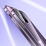 Magnetic Double-buckle HD Tempered Glass Phone Case, For iPhone 11 Pro