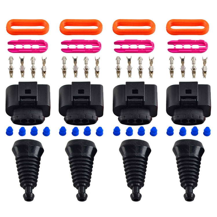 1 Set For Audi A7 3.0T 2016 Car Ignition Coil Connector Repair Kit, Large Size 1J0998724, Large Size