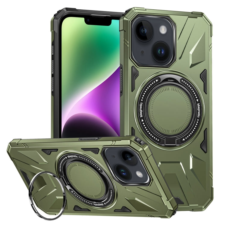 MagSafe Magnetic Shockproof Phone Case with Ring Holder, For iPhone 14 Plus, For iPhone 14/13, For iPhone 14 Pro, For iPhone 14 Pro Max, For iPhone 13 Pro Max, For iPhone 13 Pro