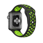 Sport Silicone Watchband Standard Edition, For Apple Watch Series 7 41mm / 6 & SE & 5 & 4 40mm / 3 & 2 & 1 38mm, For Apple Watch Ultra 49mm / Series 8&7 45mm / SE 2&6&SE&5&4 44mm / 3&2&1 42mm