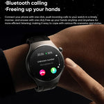 MT200 1.43 inch AMOLED IP67 Smart Call Watch, Support ECG/Body Temperature/Blood Glucose Monitoring