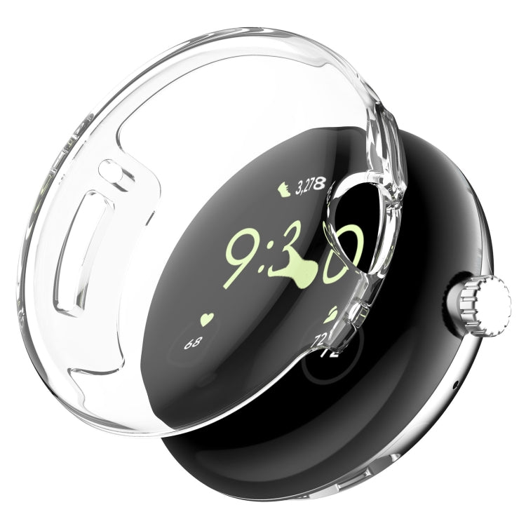 Full Coverage TPU Electroplated Watch Protective Case, For Google Pixel Watch 2