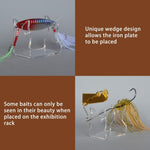 YX061 4pcs/Set Fishing Lure Display Stands, YX061