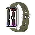 Mijobs Flat Hole Breathable Silicone Watch Band, For Xiaomi Band 10 Pro / Redmi Watch 6 / 5