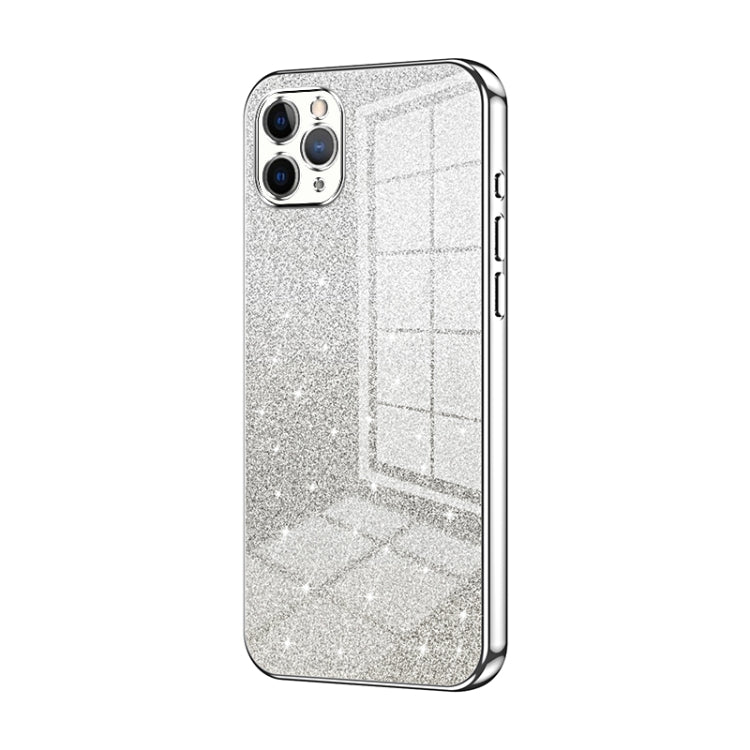Gradient Glitter Powder Electroplated Phone Case, For iPhone 11 Pro Max, For iPhone 11, For iPhone 11 Pro, For iPhone X / XS, For iPhone XR, For iPhone XS Max