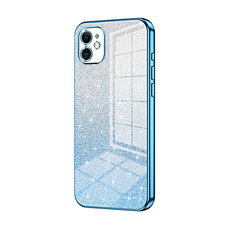Gradient Glitter Powder Electroplated Phone Case, For iPhone 11 Pro Max, For iPhone 11, For iPhone 11 Pro, For iPhone X / XS, For iPhone XR, For iPhone XS Max