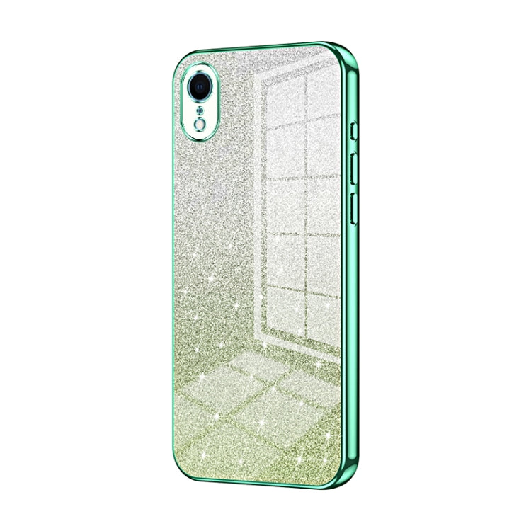 Gradient Glitter Powder Electroplated Phone Case, For iPhone 11 Pro Max, For iPhone 11, For iPhone 11 Pro, For iPhone X / XS, For iPhone XR, For iPhone XS Max