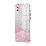 Gradient Glitter Powder Electroplated Phone Case, For iPhone 11 Pro Max, For iPhone 11, For iPhone 11 Pro, For iPhone X / XS, For iPhone XR, For iPhone XS Max