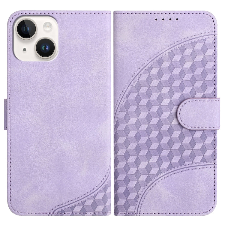 YX0060 Elephant Head Embossed Phone Leather Case with Lanyard, For iPhone 15, For iPhone 14 Plus, For iPhone 14, For iPhone 14 Pro, For iPhone 14 Pro Max, For iPhone SE 2022/SE 2020/6/7/8