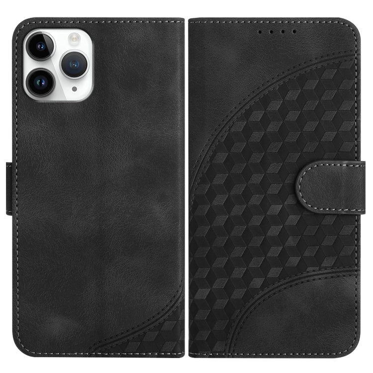 YX0060 Elephant Head Embossed Phone Leather Case with Lanyard, For iPhone 12 mini, For iPhone 11 Pro Max, For iPhone 11, For iPhone 11 Pro, For iPhone XS / X, For iPhone XR