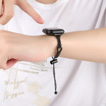 Twist Metal Bracelet Chain Watch Band, For Apple Watch SE 2022 44mm, For Apple Watch Series 7 41mm, For Apple Watch Series 7 45mm, For Apple Watch SE 40mm, For Apple Watch SE 44mm, For Apple Watch Series 6 40mm, For Apple Watch Series 6 44mm           ...