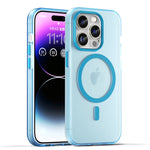 MagSafe Frosted Translucent TPU + PC Full Coverage Phone Case, For iPhone 15, For iPhone 14 Plus, For iPhone 14, For iPhone 14 Pro, For iPhone 14 Pro Max