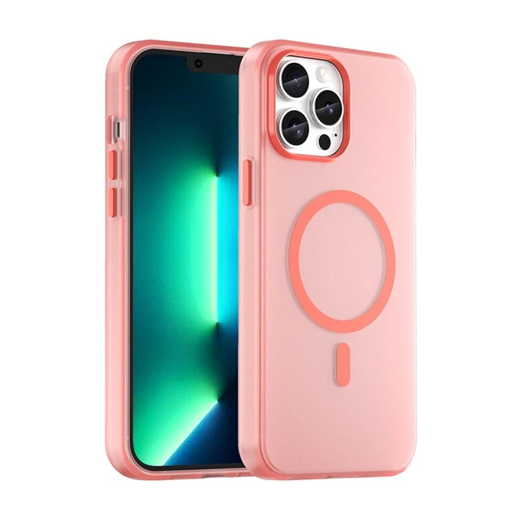 MagSafe Frosted Translucent TPU + PC Full Coverage Phone Case, For iPhone 14 Pro Max, For iPhone SE 2022 / 2020 / 8, For iPhone 13 Pro Max, For iPhone 13 Pro, For iPhone 13