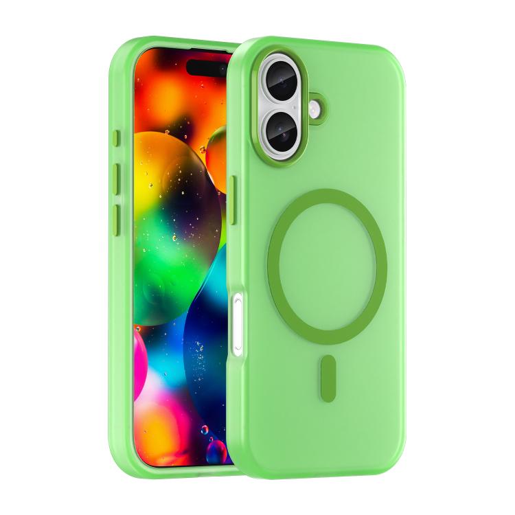 MagSafe Frosted Translucent TPU + PC Full Coverage Phone Case, For iPhone 17e / 16e, For iPhone 17 Pro Max, For iPhone 17 Pro, For iPhone 17, For iPhone Air, For iPhone 16 Pro Max