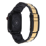 Three-Bead Stainless Steel Watch Band, For Apple Watch Series 3 38mm, For Apple Watch Series 3 42mm, For Apple Watch Series 2 42mm, For Apple Watch Series 2 38mm, For Apple Watch 42mm
