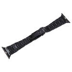 Three-Bead Stainless Steel Watch Band, For Apple Watch Series 3 38mm, For Apple Watch Series 3 42mm, For Apple Watch Series 2 42mm, For Apple Watch Series 2 38mm, For Apple Watch 42mm