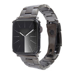 Three-Bead Stainless Steel Watch Band, For Apple Watch Series 3 38mm, For Apple Watch Series 3 42mm, For Apple Watch Series 2 42mm, For Apple Watch Series 2 38mm, For Apple Watch 42mm