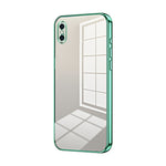 Transparent Plating Fine Hole Phone Case, For iPhone 11 Pro Max, For iPhone 11, For iPhone 11 Pro, For iPhone X / XS, For iPhone XR, For iPhone XS Max