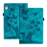 Butterfly Cat Embossing Leather Tablet Case, For iPad Air 13 2026 / 2025 / 2024, For iPad Air 11 2026 / 2025 / 2024, For iPad Pro 13 2025 / 2024, For iPad Pro 11 2025 / 2024, For iPad mini 2024 / 2021