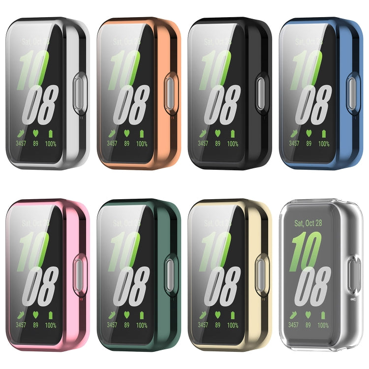 Full Coverage TPU Electroplated Watch Protective Case, For Samsung Galaxy Fit 3