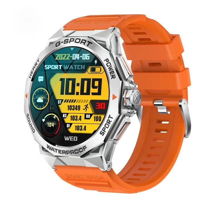 K62 1.43 inch AMOLED Round Screen Smart Watch Supports Bluetooth Calls