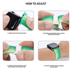 Carbon Fiber Texture Snap Buckle Nylon Watch Band, For Apple Watch SE 2023 40mm, For Apple Watch Ultra 2 49mm, For Apple Watch Series 9 45mm