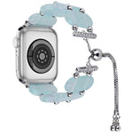 Resin Retractable Chain Watch Band, For Apple Watch SE 2023 44mm, For Apple Watch SE 2023 40mm