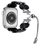 Resin Retractable Chain Watch Band, For Apple Watch SE 2023 44mm, For Apple Watch SE 2023 40mm