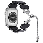 Resin Retractable Chain Watch Band, For Apple Watch Series 3 38mm, For Apple Watch Series 3 42mm